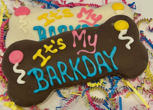 It's My Barkday 6" Dog Bone